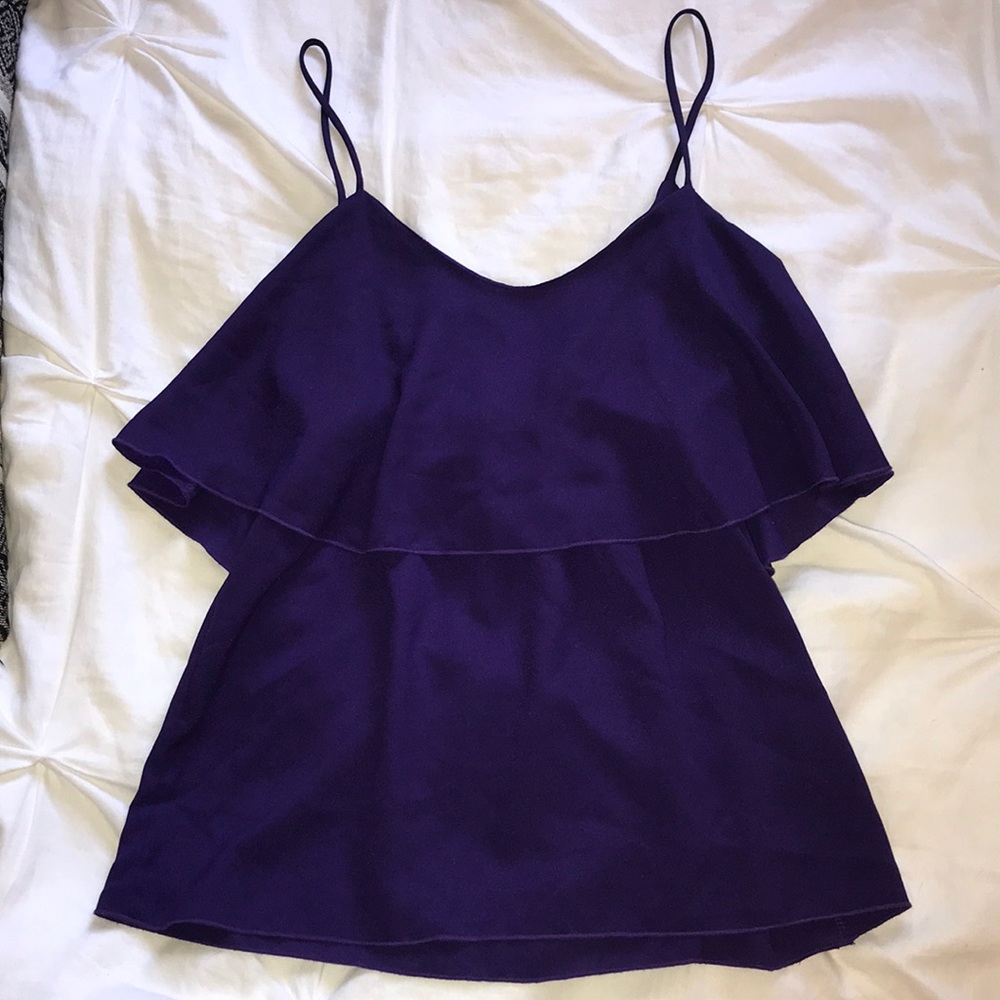 Purple tank top